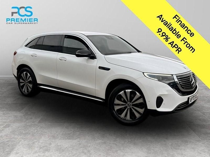 Used Mercedes EQC400 300 kW (408 HP) 2020 White SUV