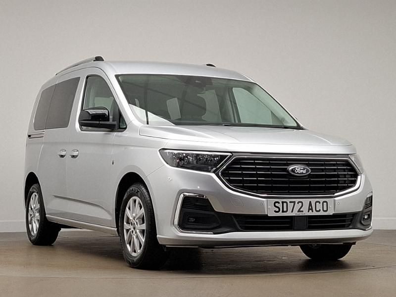 Silver Used 2022 Ford Tourneo Connect Titanium MPV | £20,498 (Fair price) - Image 1/4