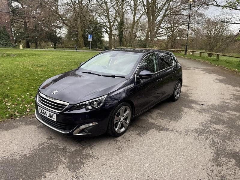 Used Peugeot 308 Allure 115 HP (84 kW) 2014 Blue Hatchback