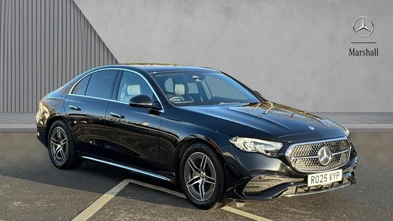Black Used 2025 Mercedes E220 AMG line | £42,695 (Fair price) - Image 1/4