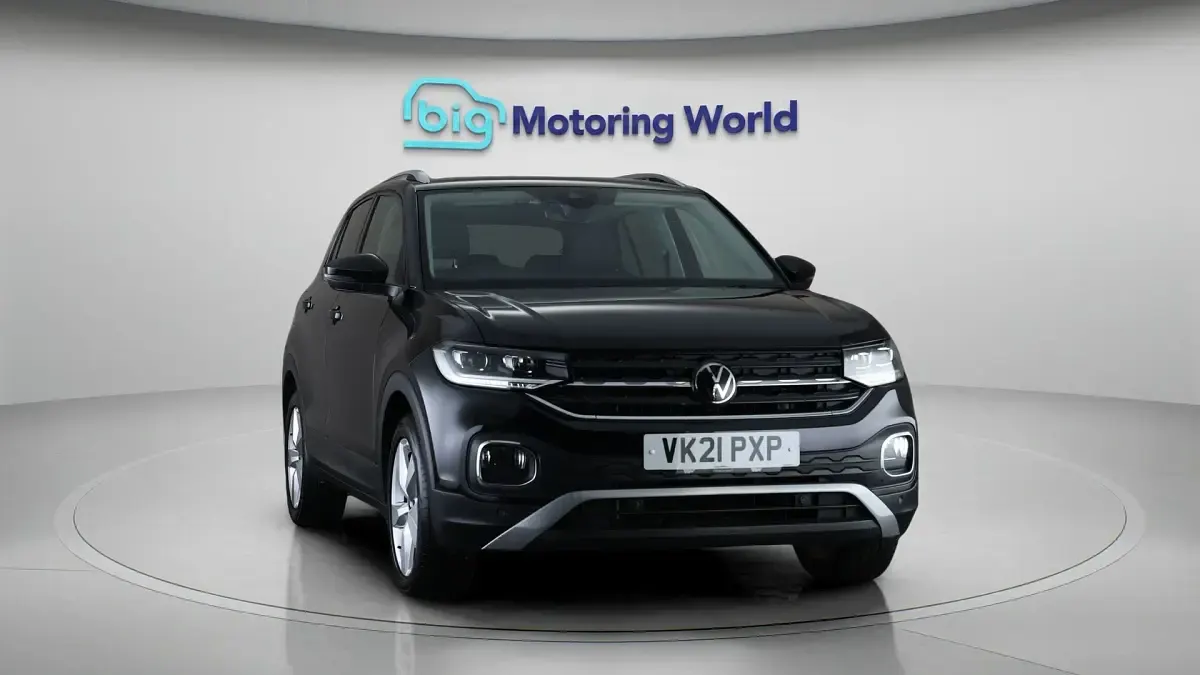 Used VW T-Cross SEL 110 HP (80 kW) 2021 Black SUV