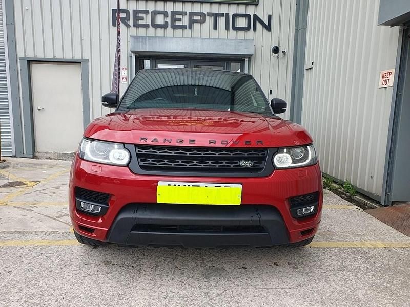 Red Used 2017 Land Rover Range Rover Sport HSE Dynamic SUV | £18,995 (Good price) - Image 1/4