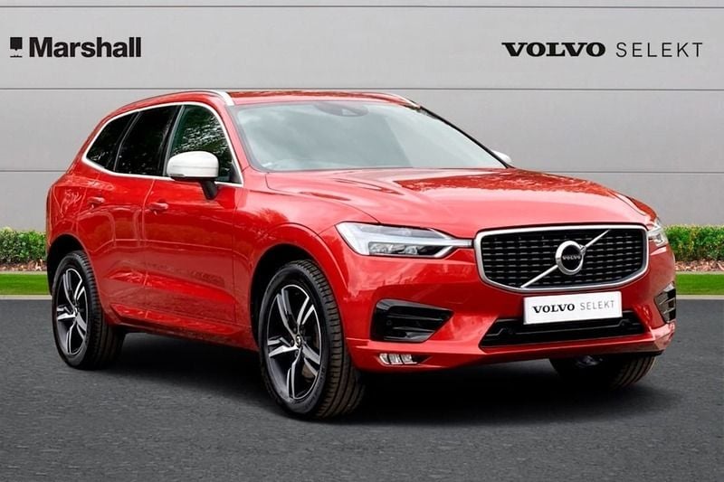 Red Used 2018 Volvo XC60 R-Design SUV | £21,447 (Fair price) - Image 1/4