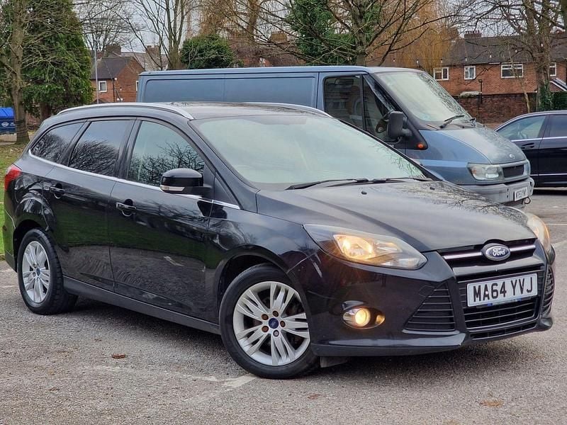 Used Ford Focus Titanium 115 HP (84 kW) 2014 Black Estate