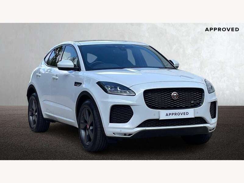White Used 2020 Jaguar E-Pace Chequered Flag SUV | £19,895 (Good price) - Image 1/4