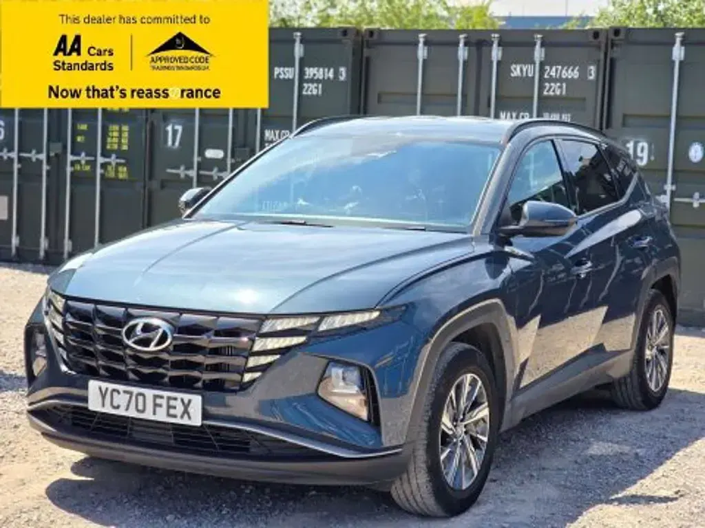 Used Hyundai Tucson SE 2021 Blue SUV
