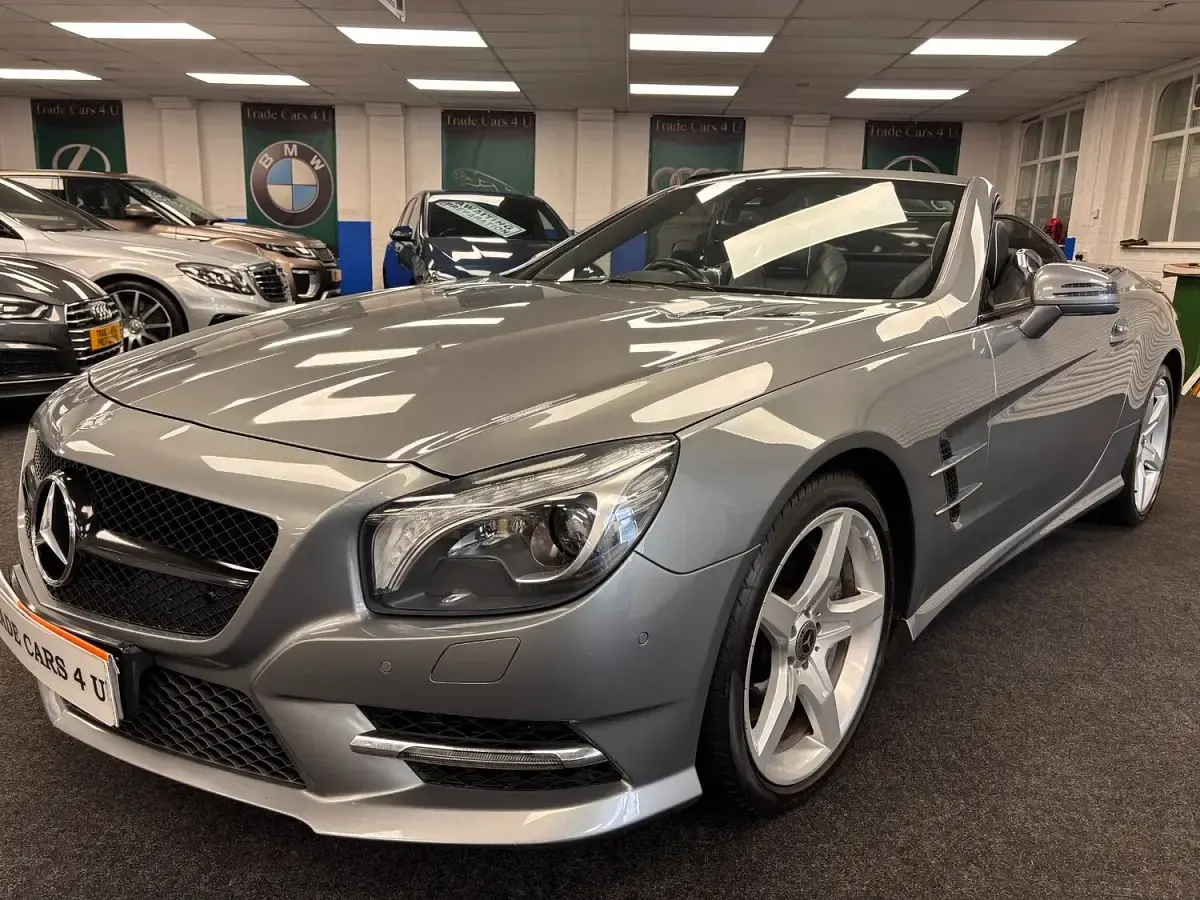 Used Mercedes SL350 AMG 2014 Silver Cabriolet