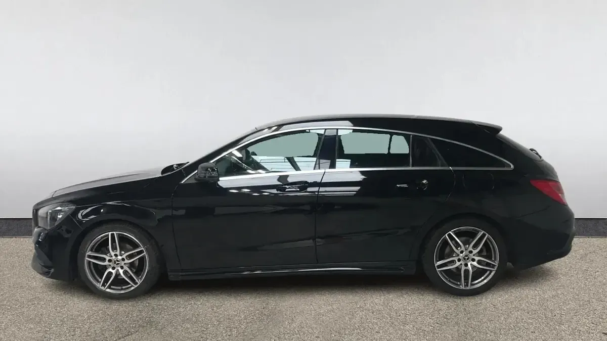 Used Mercedes CLA180 AMG line 122 HP (89 kW) 2019 Black Sedan