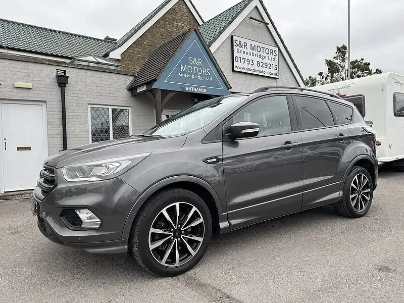 Used Ford Kuga ST-Line 150 HP (110 kW) 2017 Grey SUV
