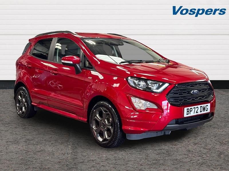 Used Ford Ecosport ST-Line 125 HP (91 kW) 2022 Red SUV