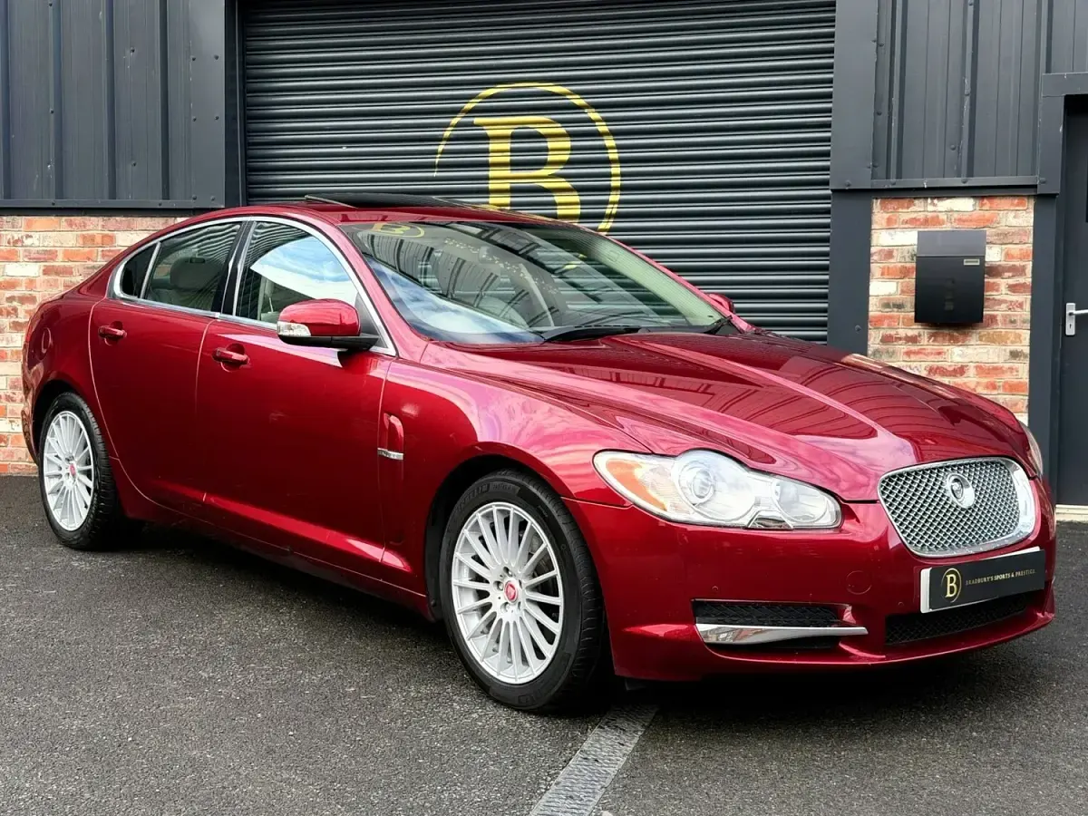 Used Jaguar XF Premium Luxury 2008 Red Sedan