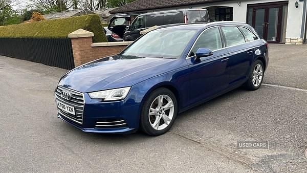 Begagnad Audi A4 Sport 190 HK (139 kW) 2017 Blå Kombi