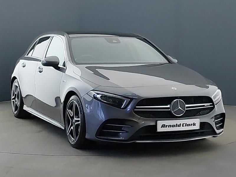 Grey Used 2019 Mercedes A35 AMG Premium Plus Hatchback | £22,998 (Good price) - Image 1/4