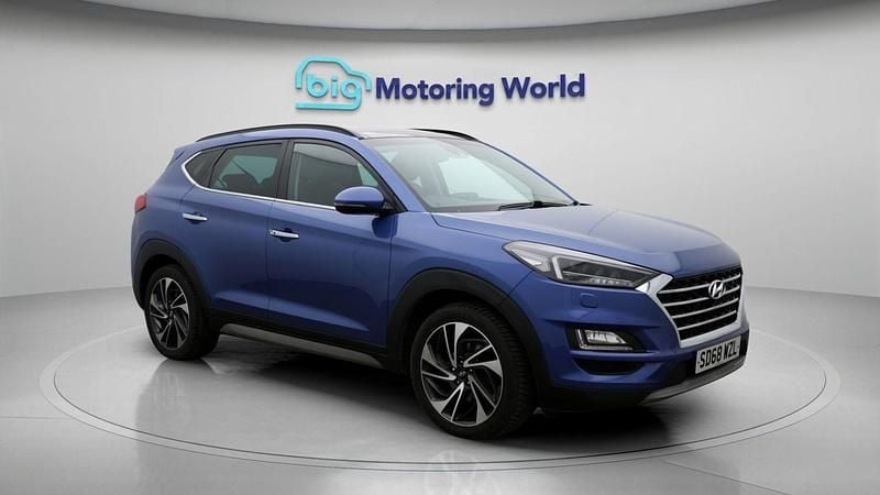 Blue Used 2018 Hyundai Tucson Premium SE SUV | £16,200 (A bit pricey) - Image 1/4