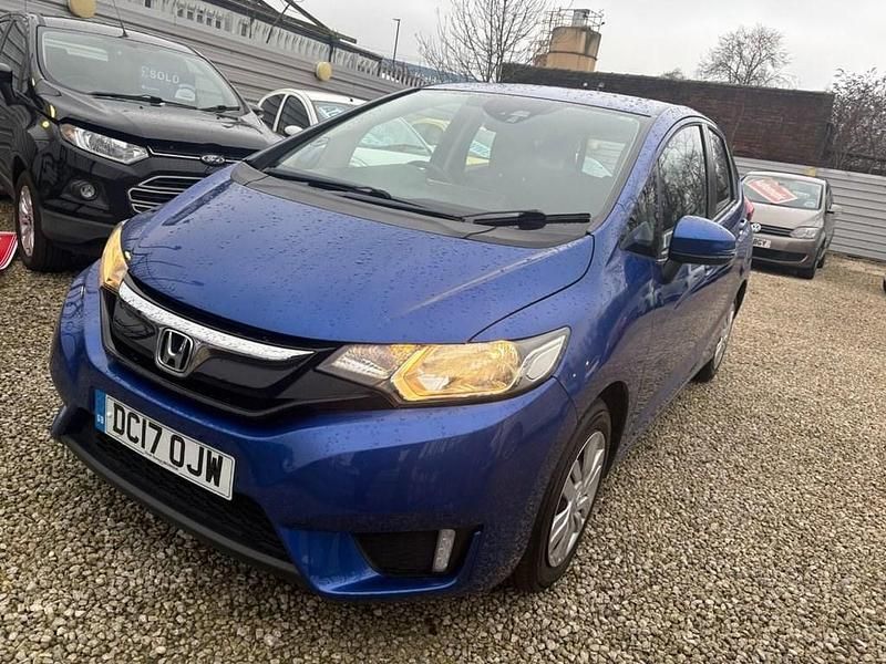 Used Honda Jazz S 102 HP (75 kW) 2017 Blue Hatchback