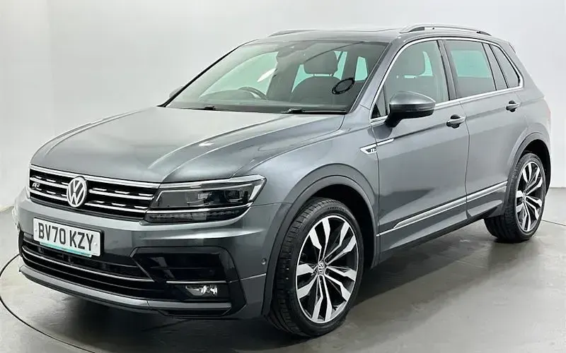 Used VW Tiguan R-line 150 HP (110 kW) 2020 Grey SUV