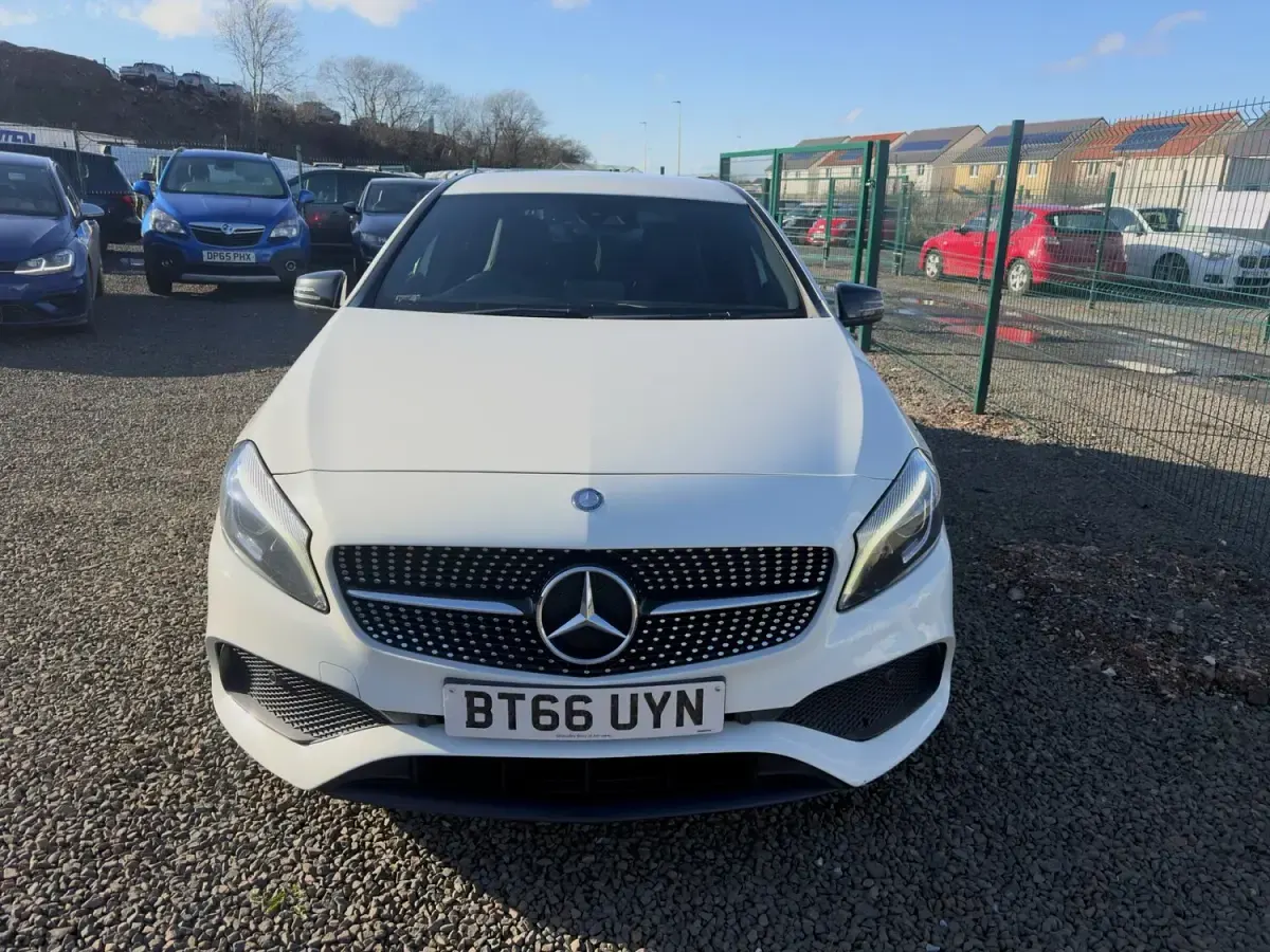 Used Mercedes A200 AMG Line Premium 2016 White Hatchback
