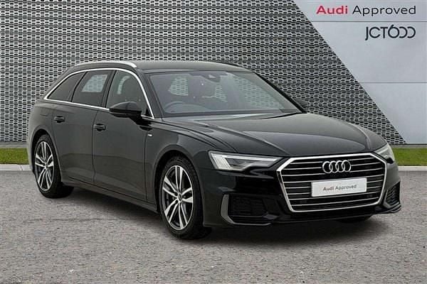 Black Used 2022 Audi A6 S-Line Estate | £27,990 (Fair price) - Image 1/4