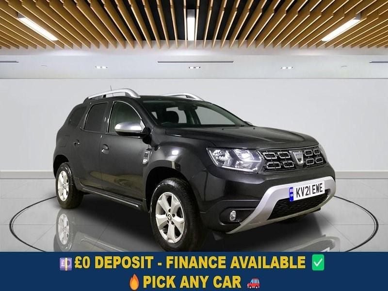 Black Used 2021 Dacia Duster Comfort SUV | £12,799 (Fair price) - Image 1/4