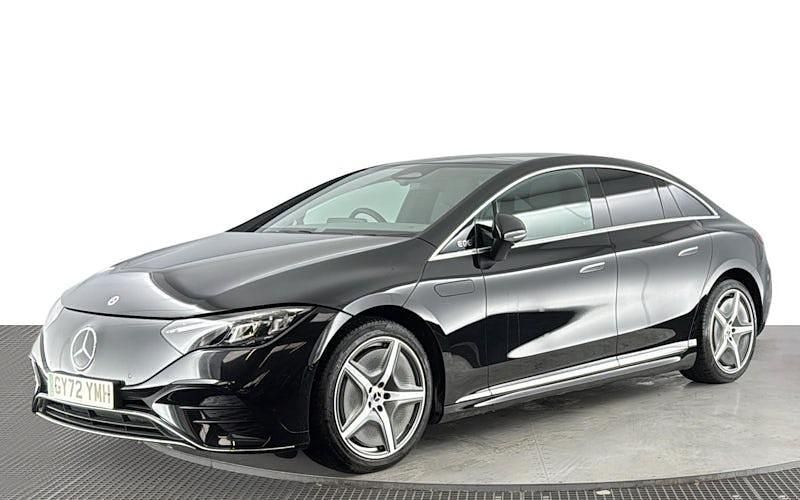 Used Mercedes EQE300 AMG Line Premium 180 kW (245 HP) 2023 Black Sedan