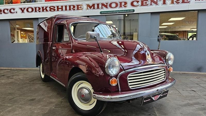 Maroon Used 1967 Morris Minor Van | £17,495 - Image 1/4