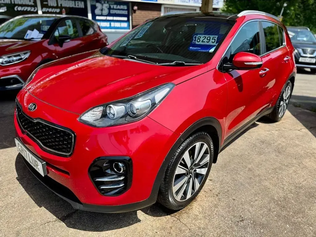 Used Kia Sportage 115 HP (84 kW) 2017 Red SUV