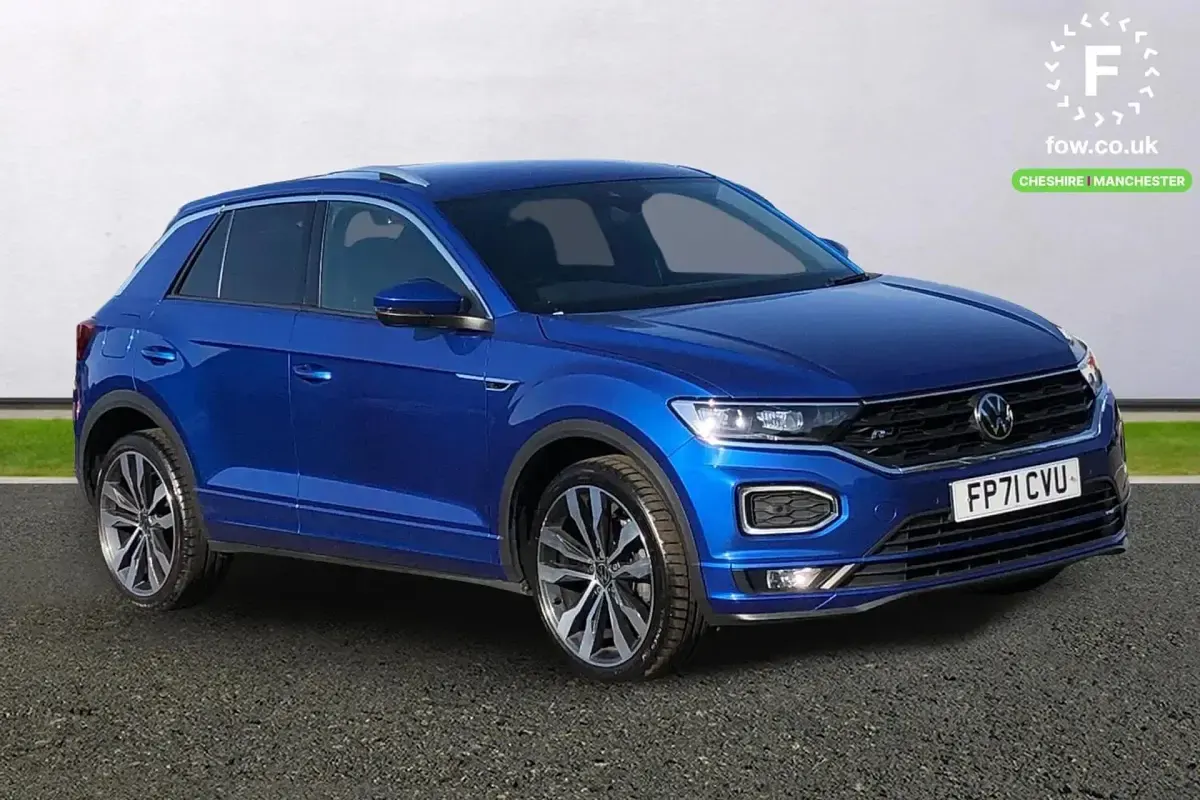 Usado VW T-Roc R-line 2021 Azul SUV