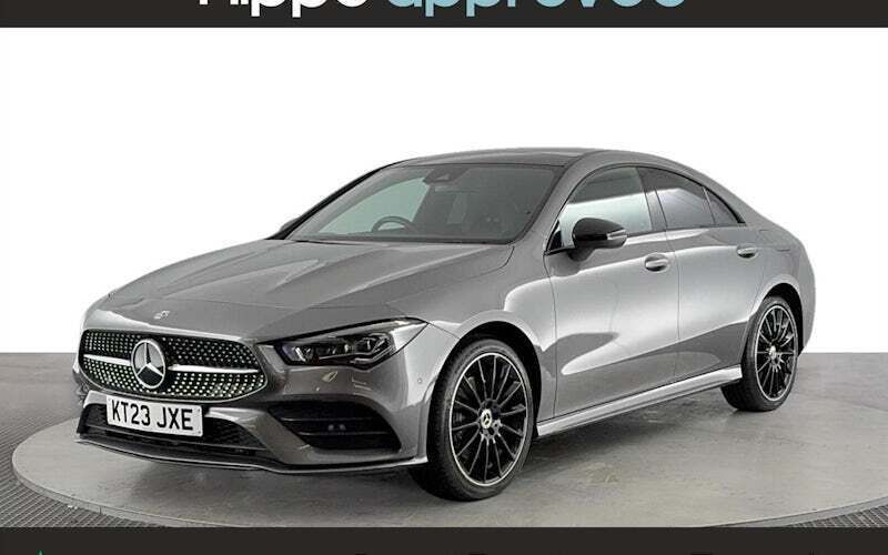 Grey Used 2023 Mercedes CLA250e AMG Line Premium Plus Sedan | £26,220 (A bit pricey) - Image 1/4