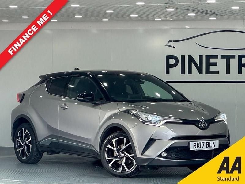 Silver Used 2017 Toyota C-HR SUV | £12,699 (A bit pricey) - Image 1/2