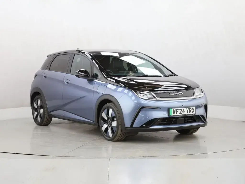 Used BYD Dolphin Design 150 kW (204 HP) 2024 Black/grey Hatchback
