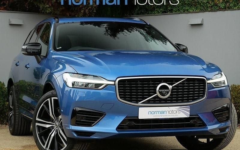 Blue Used 2019 Volvo XC60 R-Design Pro SUV | £29,995 (Fair price) - Image 1/3