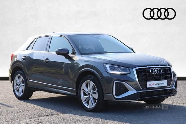 Grey Used 2024 Audi Q2 S-Line SUV | £28,990 (A bit pricey) - Image 1/4