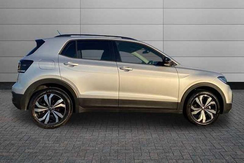 Used VW T-Cross Black Edition 110 HP (80 kW) 2022 Silver SUV