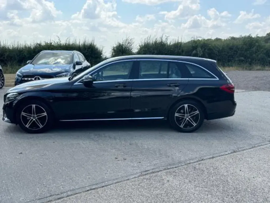Used Mercedes C300 2019 Black Estate