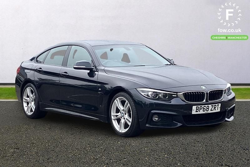 Black Used 2018 BMW 420 M Sport Coupe | £14,299 (Fair price) - Image 1/4