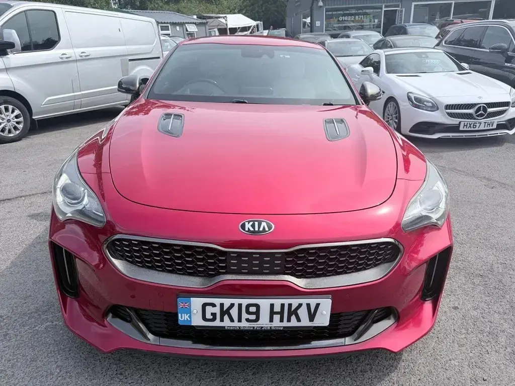 Used Kia Stinger GT-Line 200 HP (147 kW) 2019 Red Hatchback