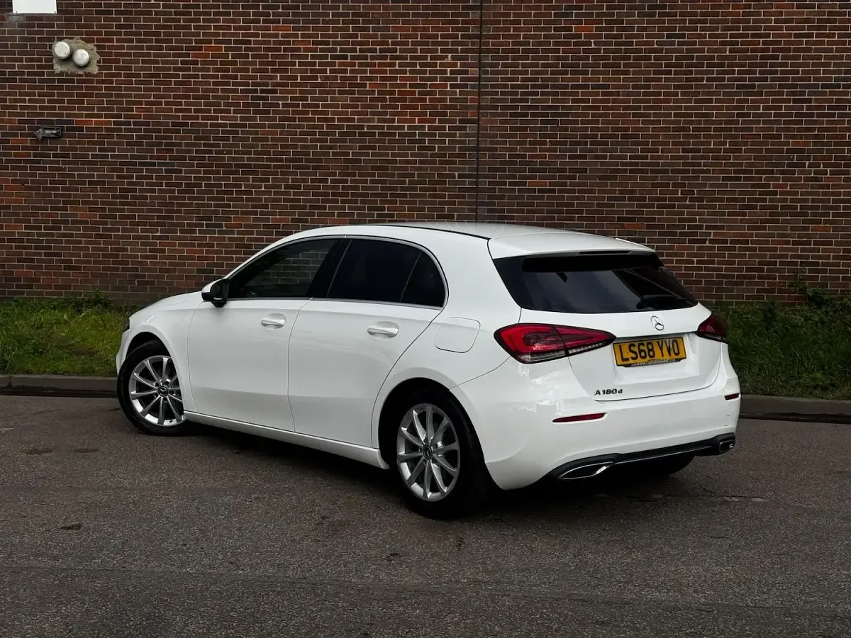 Used Mercedes A180 2018 White Hatchback
