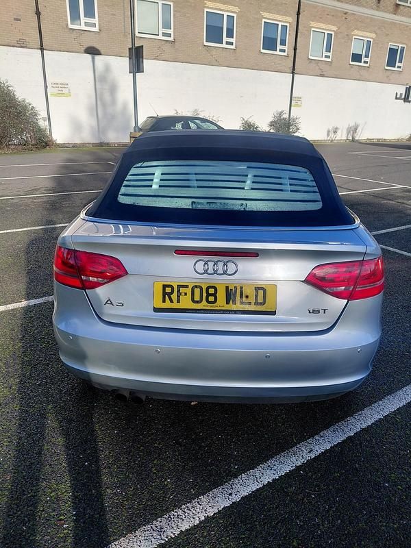 Used Audi A3 Cabriolet Sport 2008 Silver Cabriolet