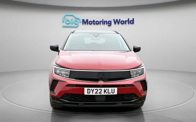 Used Vauxhall Grandland X GS Line 131 HP (96 kW) 2022 Red SUV