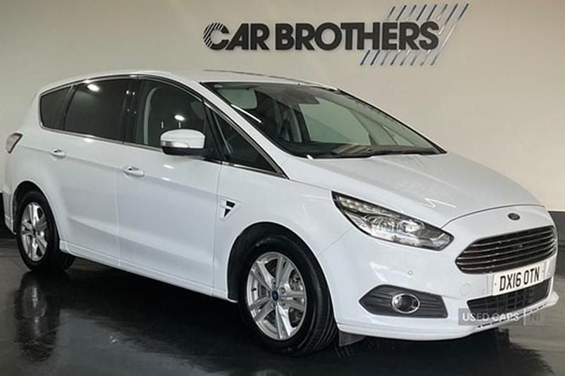 White Used 2016 Ford S-MAX Titanium MPV | £9,995 (Fair price) - Image 1/1