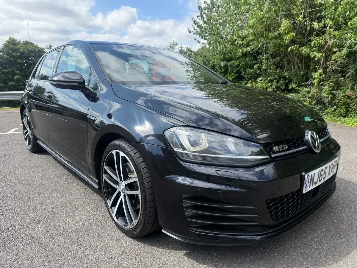 Used VW Golf VII GTD 2015 Black Hatchback