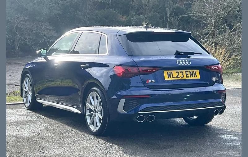 Used Audi S3 Sportback Comfort 310 HP (228 kW) 2023 Blue Hatchback