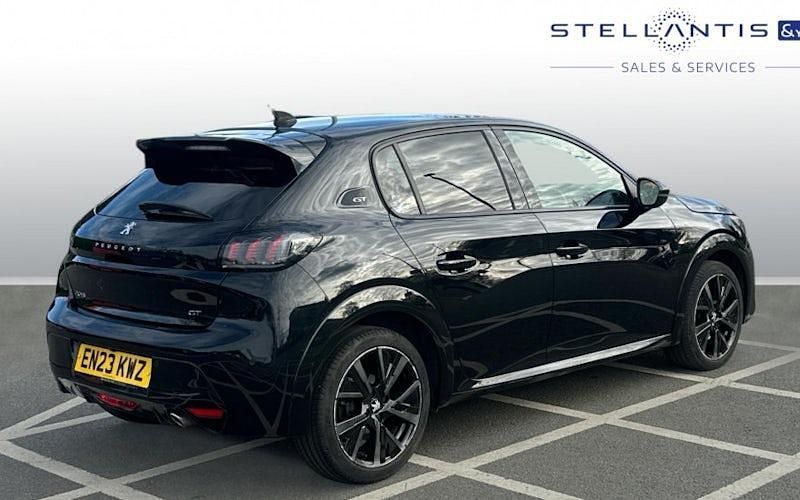Used Peugeot 208 GTi 102 HP (75 kW) 2023 Black Hatchback