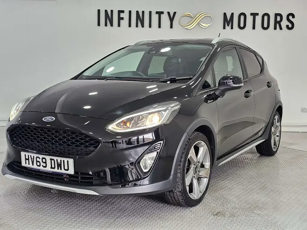 Used Ford Fiesta Active X 125 HP (91 kW) 2020 Black Hatchback