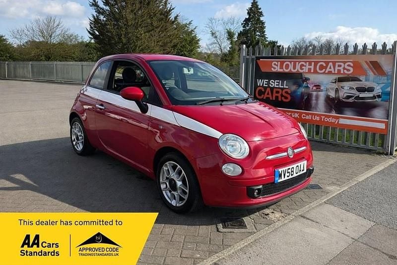 Used Fiat 500 Sport 2008 Red Hatchback