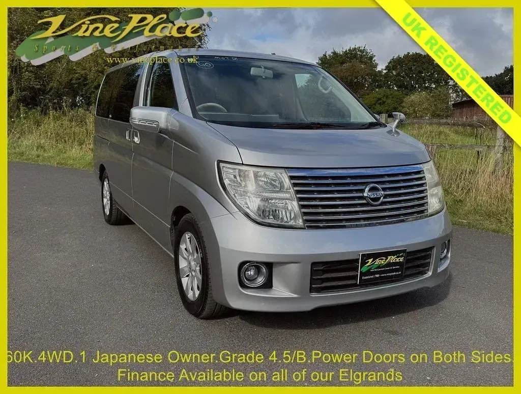 Used Nissan Elgrand 2007 Silver MPV