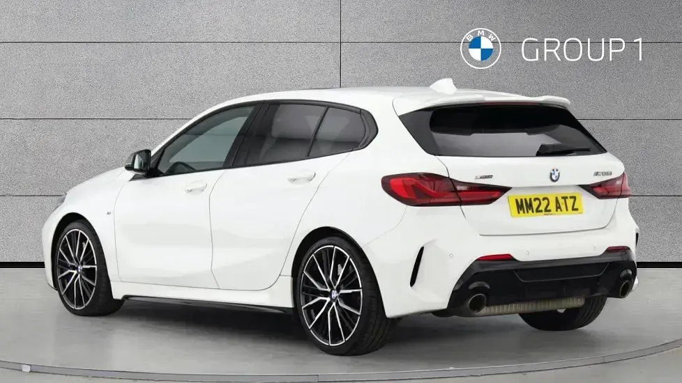 Used BMW M135 Comfort Edition 302 HP (222 kW) 2022 White Hatchback