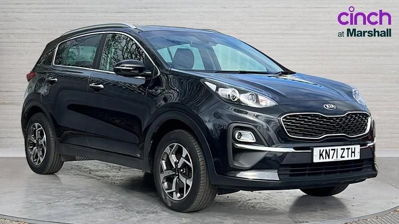 Used Kia Sportage 130 HP (95 kW) 2021 Black SUV