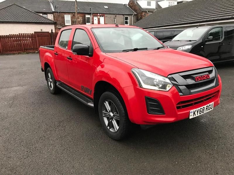 Red Used 2018 Isuzu D-Max Pickup | £14,995 (Good price) - Image 1/4