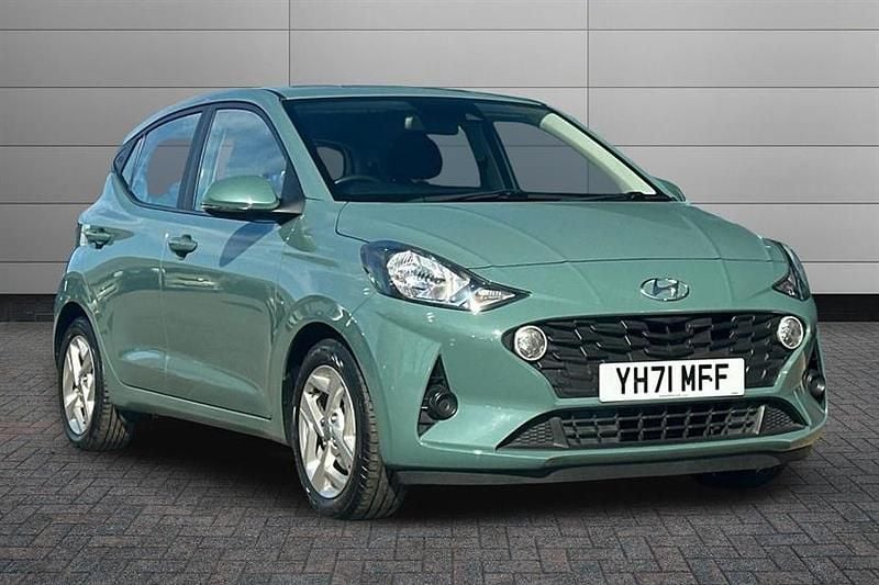 Used Hyundai i10 SE 67 HP (49 kW) 2021 Aqua turquoise Hatchback